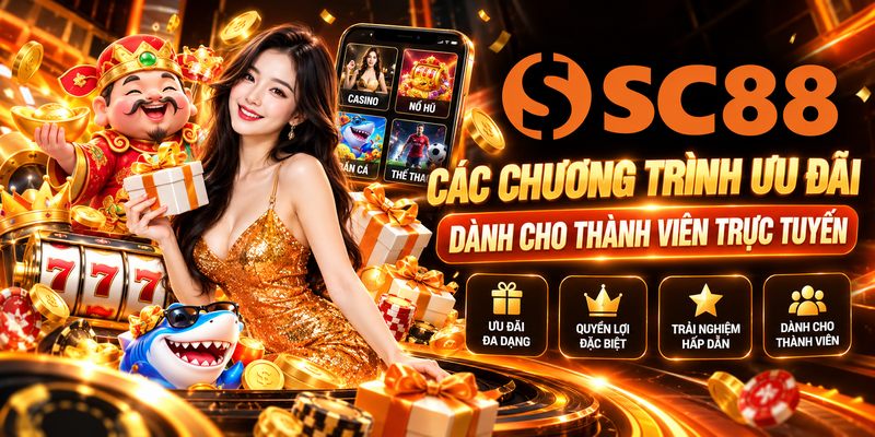sc88 các chương trình ưu đãi dành cho thành viên